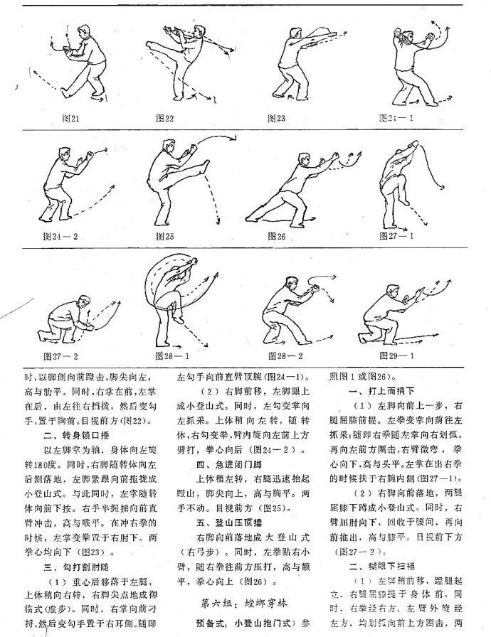  螳螂短打五连环----郝斌传授、志君整理