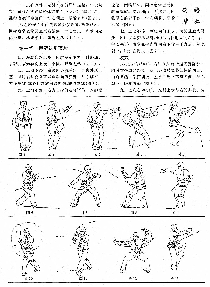  八极拳单练及实用法（上）----刘方同、邱丕相